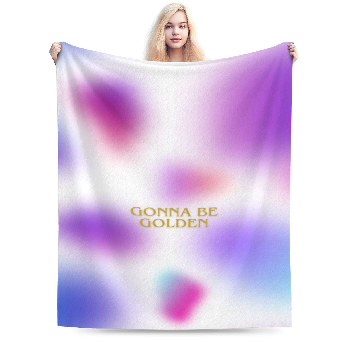 Gonna Be Golden Personalized Soft Decorate Home An UltraSoft Micro Fleece Blanket 75x100cm 30x40in