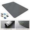 Black Exquisite Dish Drying Mat For Clean And Tidy Countertop Table Decoration Accessories Absorbent Mat Kitchen