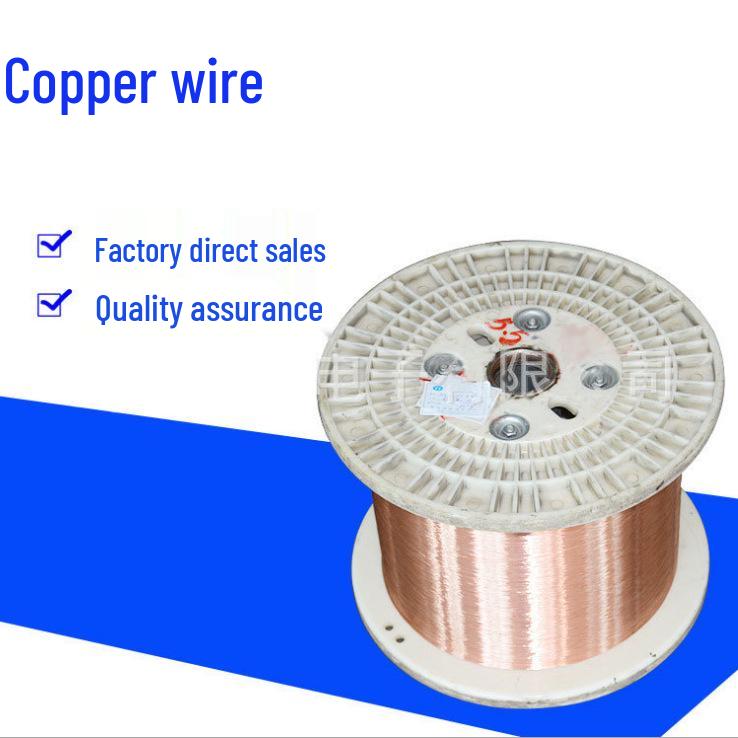 Purple Ultrafine Oxygen-Free Annealed Copper Wire - Soft, Pure, Bare, Fine, Experimental.