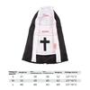 Whimsically Pet Nun Cloak Robe Dress Halloween Costume Parties Supplies For Dog Cats Photoshoots Fun Cosplay Outfits