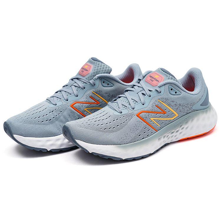 New Balance Fresh Foam Evoz V2 Cushioning Comfortable Fabric Low Top Casual Running Shoes Men Sneaker Gray MEVOZLG2