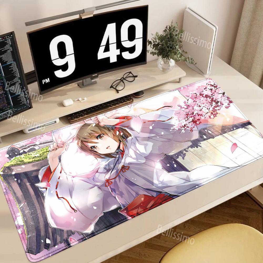 Anime Yosuga No Sora Mouse Pad Large Rubber Tablepad PC Game Mousepad Laptop Desk Pad XXL Nonslip Computer Keyboard Mouse Mat