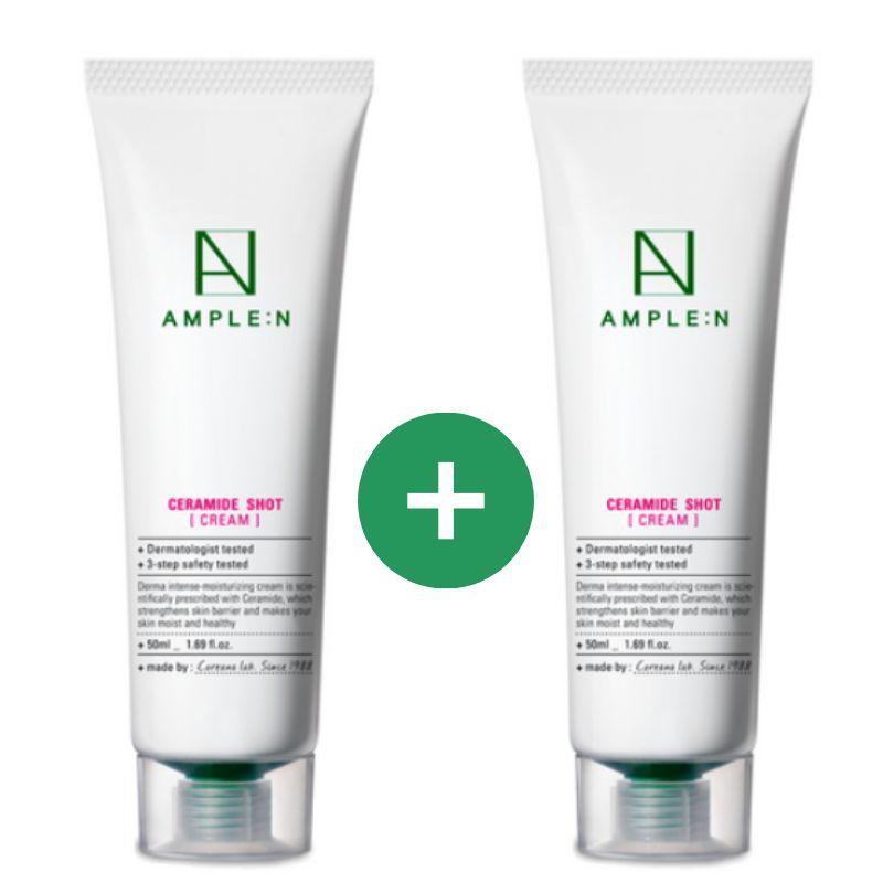 Coreana AMPLE:N Ceramide Shot Barrier Cream 50ml + 50ml