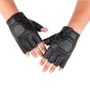 Half Finger PU Leather Gloves Sports Cycling Gloves Outdoor Tactical Performances Mountaineering Fitness Gloves Non Slip Leather Gloves