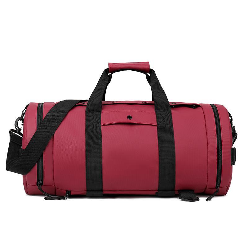 

Men and Women Have A Multi-functional, Large-capacity Pressure-reducing Hand-dry and Wet Separation Gym Bags and Shoe Bins красный