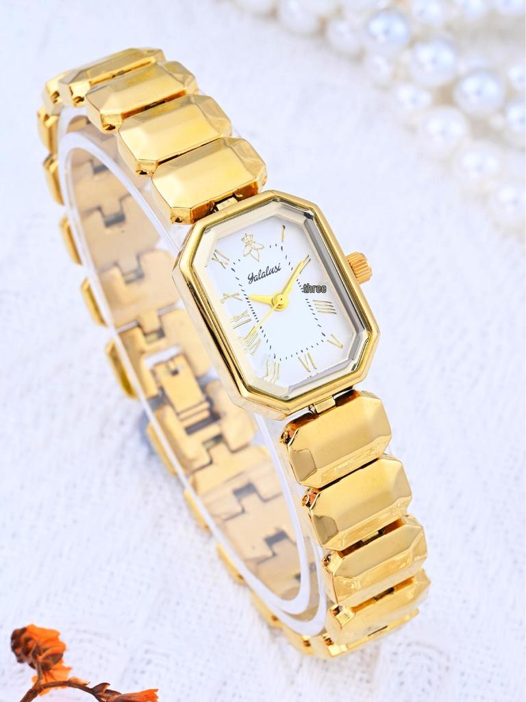 Relógio de Pulso Feminino Yalusi Tendência Moda Quartzo – Versátil & Popular no Exterior