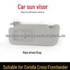 Toyota Corolla Cross Frontlander Pala de Sol Protetor Solar, Esquerdo e Direito