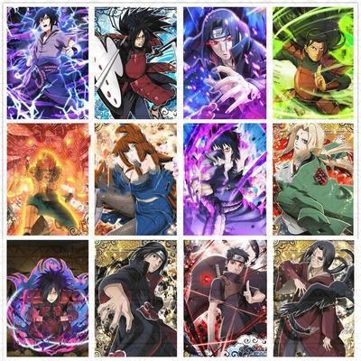 5D gjør-det-selv diamantmaleri Anime diamantbroderi plakatsett mosaikk kjendis Kakashi Sasuke hjemmedekorasjon