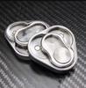 1PCS Triple Pack Magnetic Push Cards Triangle Fingertip Spinner Metal Popping Sound Stimulating Game forAdult Stress Relief Toys