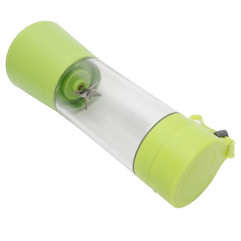 380ml Portable Electric Juicer Automatic Fruit Juice Maker Blender USB Charging for Home Green