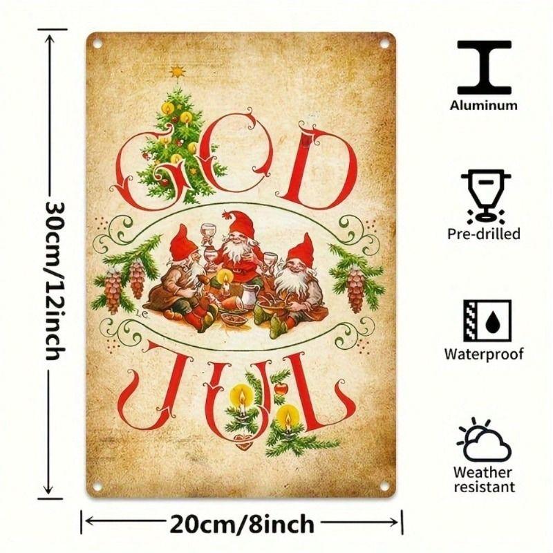 

Vintage Metal Tin Sign Living Room Wall Decor 20x30cm