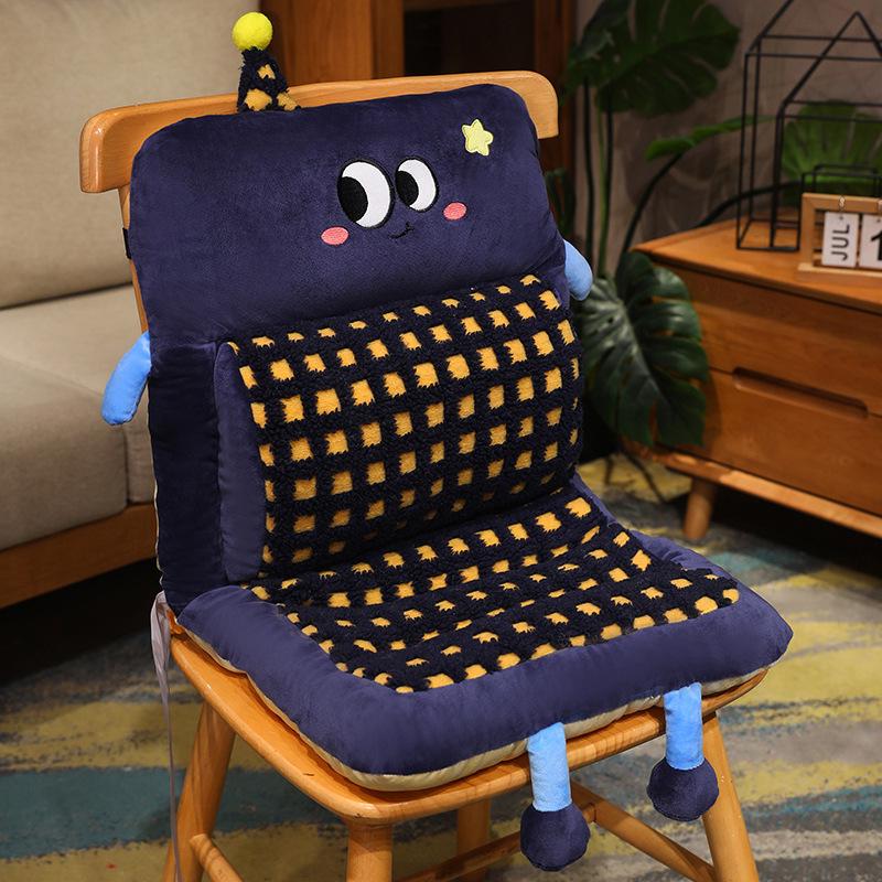 

Мягкая подушка на сиденье и спинку для офисного кресла или студенческого стула осень/зима 40*80cm
