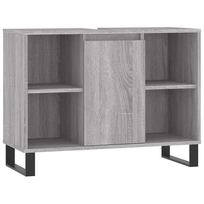 VidaXL Armoire salle de bain sonoma gris 80x33x60 cm bois d'ingénierie 831642