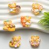 Cute Cartoon Bear Resin Ornaments: DIY Dessert, Hair Clips & Crocs Charms
