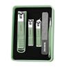 Portable Durable Stainless Steel 5 in 1 Professional Nail Clippers Kit Women's Personal Care Manicure Set with Box