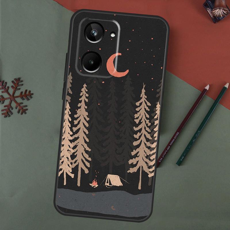 Summer Nights Case For Realme C61 C53 C55 C33 C63 C51 C65 C67 C71 C75 11 12 13 14 15 Pro Plus GT6 GT7 Pro