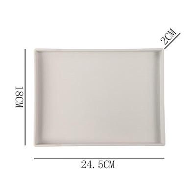 Commercial Non-slip Plastic Serving Tray