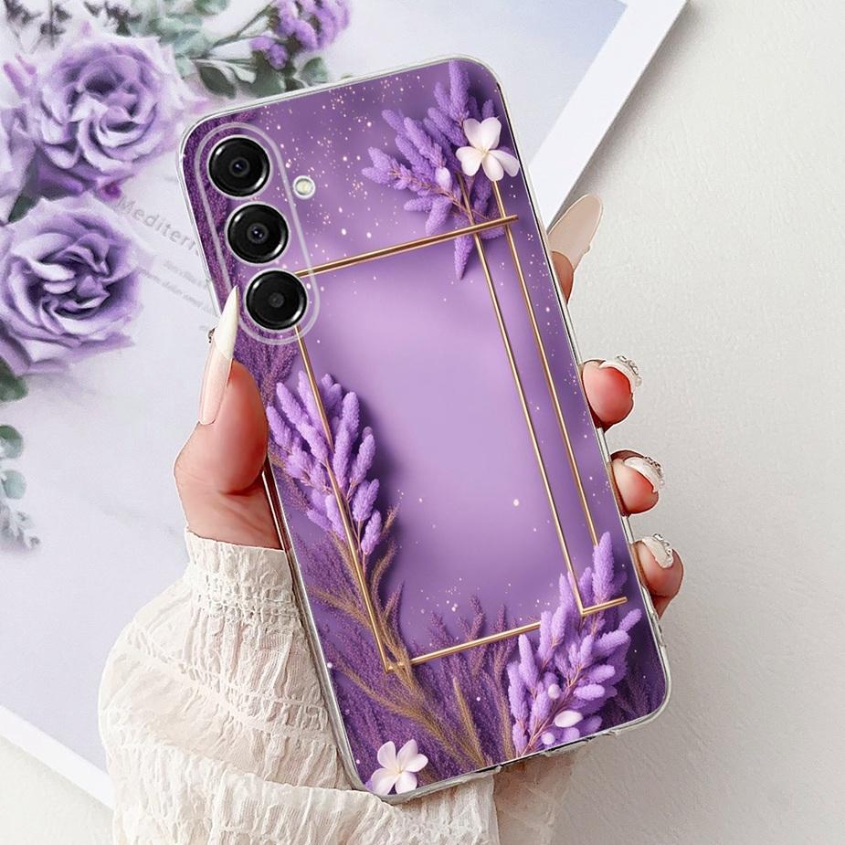 For Samsung Galaxy A17 5G Case SM-A176B New Cat Butterfly Painted Cover Soft Slim Phone Case For Samsung A17 A 17 5G Fundas Bags