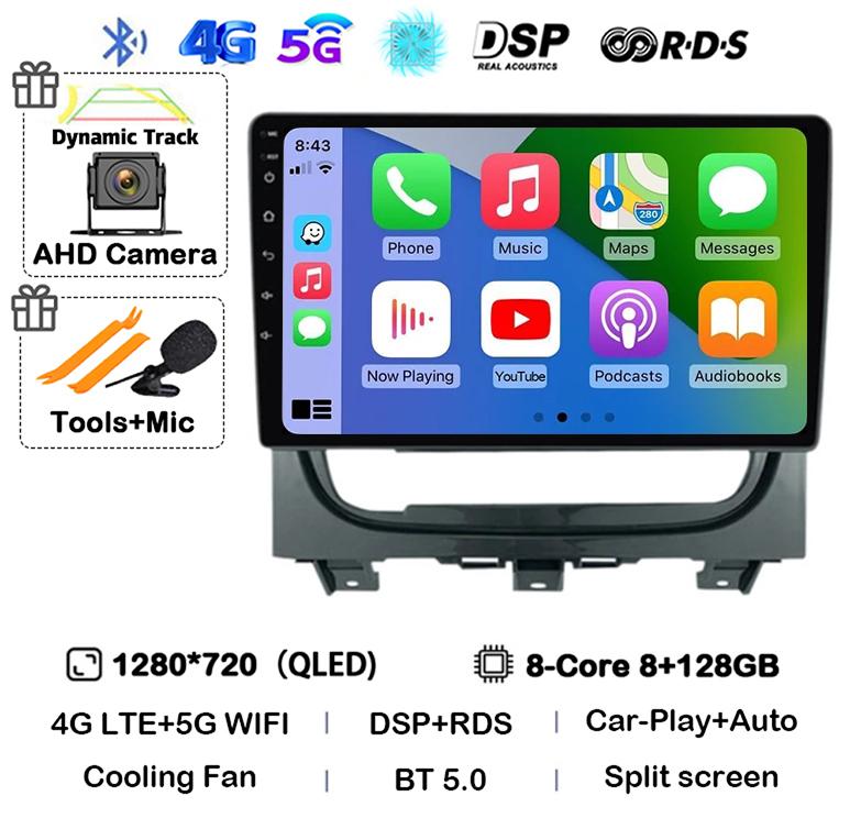 Android 14 Carplay Auto For Fiat Strada Idea 2012 2013 2014 2015 2016 Car Radio Multimedia Player Navigation GPS Stereo 2Din DVD