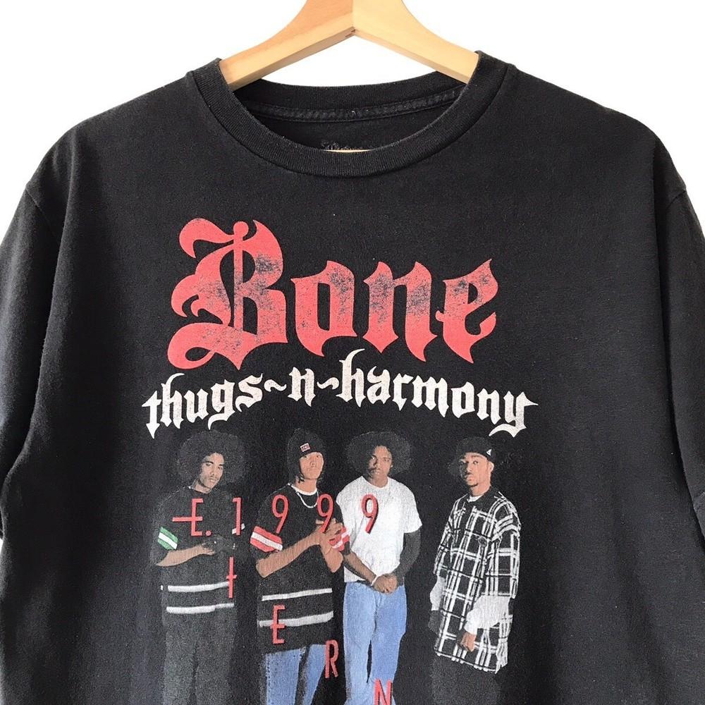 Bone Thugs N Harmony Band Tshirt Unisex Cotton Tee Gift For Fan S4XL Unisex T-Shirt S