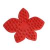 Pet Grooming Comb Flower Shape Plastic Detangling Massage Brush Cat Shedding Brush Removes Hair Mats Tangles Loose Fur for Short to Long Haired Cats