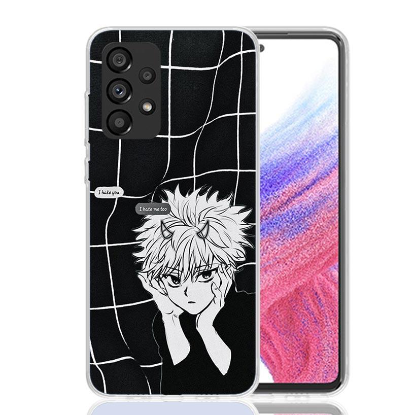 Killua HXH X Hunter Case Phone Cover for Samsung Galaxy A16 A15 A14 A13 A56 A55 A54 A53 A36 A35 A34 A33 A26 A25 A24 A23 A05S A04