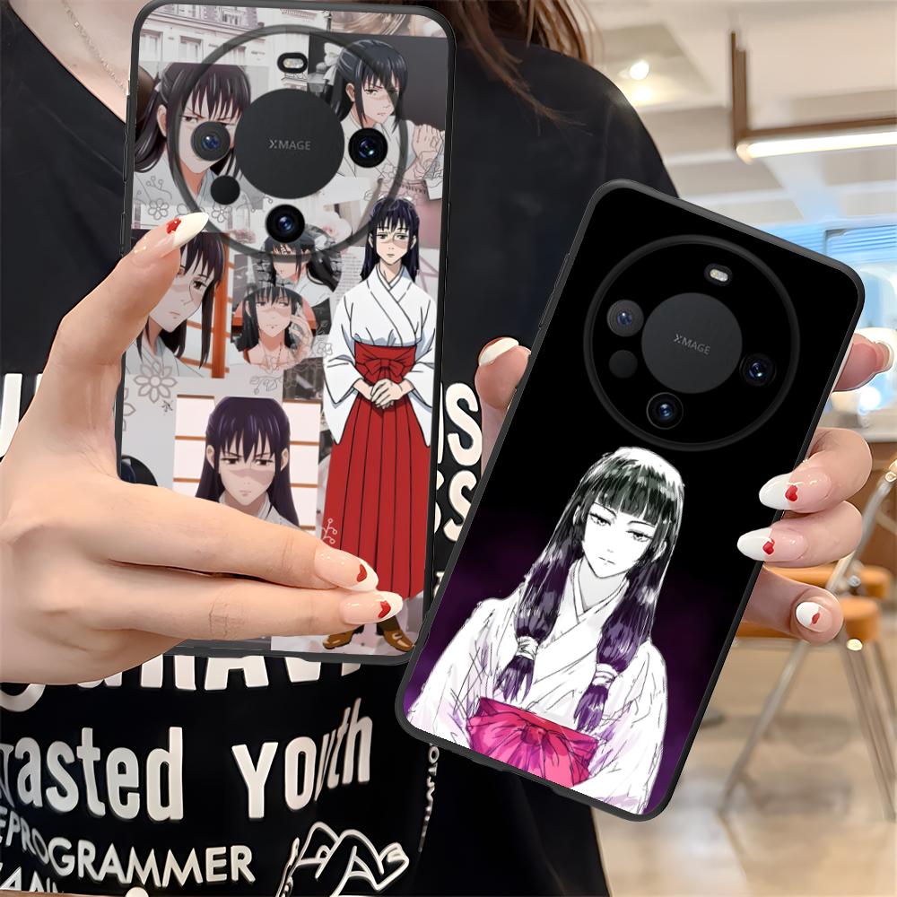 JJK Utahime Iori Matte TPU Mobile Phone Case for Huawei Mate 60 50 40 30 20 10 Pro Plus Lite E 5G Colorful Printing Cover
