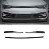 ABS Stoßstangenleiste Frontgrill Auspuff Dekorleisten Aufkleber Karosserie-Kits Auto-Modifikation für Volkswagen Golf 8 MK8 Pro 2021 2022