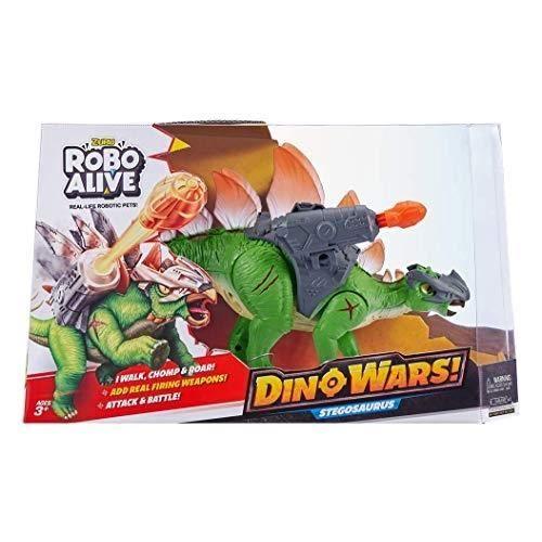 Jouet - ZURU ROBO ALIVE - Robo Alive Dino Wars Stegosaurus - Vert - 5 ans - Intérieur - Piles - Enfant - Mixte