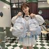 Mochila escolar mochila femenina estilo ins japonés pequeño fresco estudiante de primaria y secundaria mochila versión coreana casual versátil verano simple