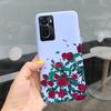 For Oppo A76 Case CPH2375 Fashion Cartoon Girls Cover For Oppo A96 Soft Silicone Case For Oppo A36 A 76 96 OppoA76 OppoA96 Shell