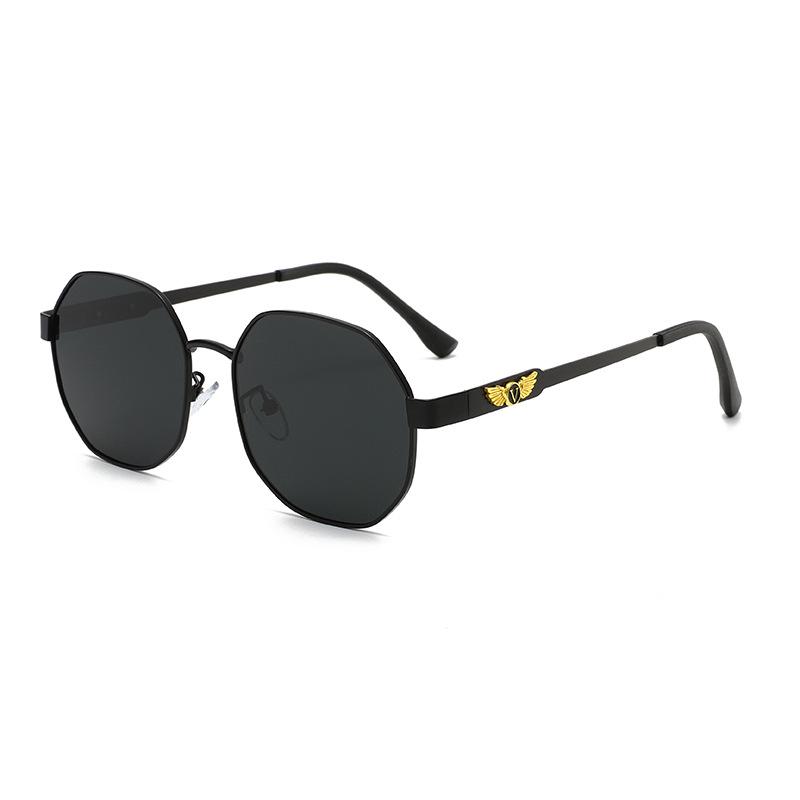 2026 Men's Hipster Cool Irregular Metal Sunglasses: European & American Style, Small Frame Fashion.