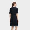 Fila Modern Heritage V-Neck Short Sleeve Dress Women Dresses F11W421316FNV