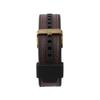 SEIKO 5 Mechanical Movement Artificial Leather Strap Watch Men's Watches Black Dial SRPE80K1