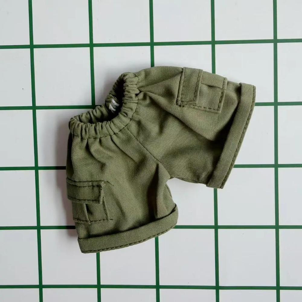 For zsiga doll Clothes Workwear Style Top Shorts Necklace Outfit For 1/8 BJD Doll Camping Dress Up Clothing Accessories