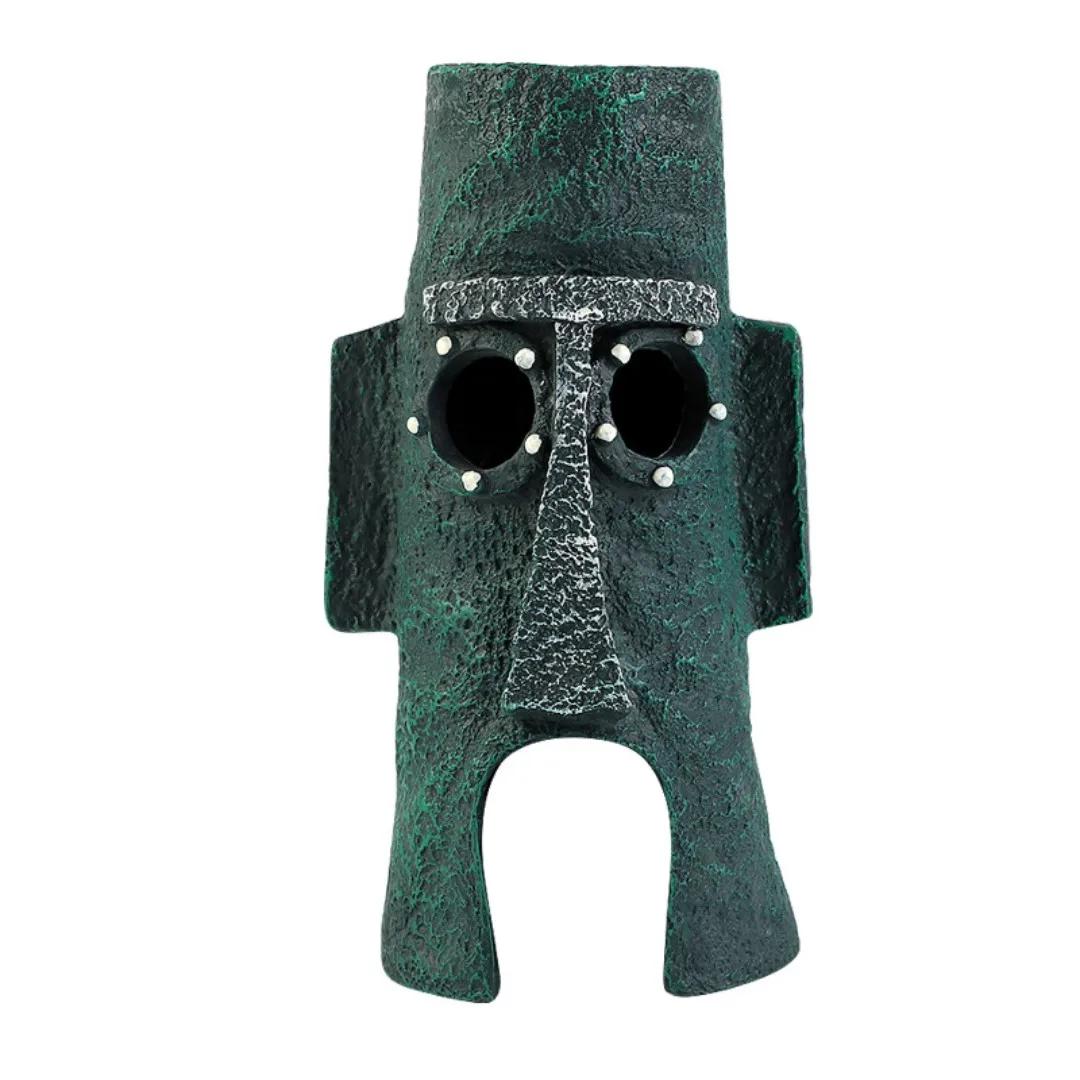 

Милое украшение для аквариума из смолы Замок Ананас Столовая Додж Хаус Аквариум Маленькое украшение Аксессуары для аквариума Украшение