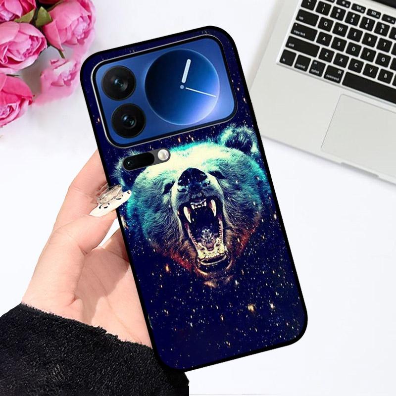 Silikonhülle für Xiaomi 17Pro/17 Pro Max Stoßfeste Handy-Rückseite Niedliche Bemalte Fundas für Xiaomi17 Pro Max Weiche TPU-Schale