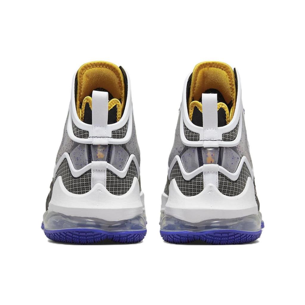 Nike LeBron 19 Herren Schwarz Weiß Lila Gold CZ0203-002