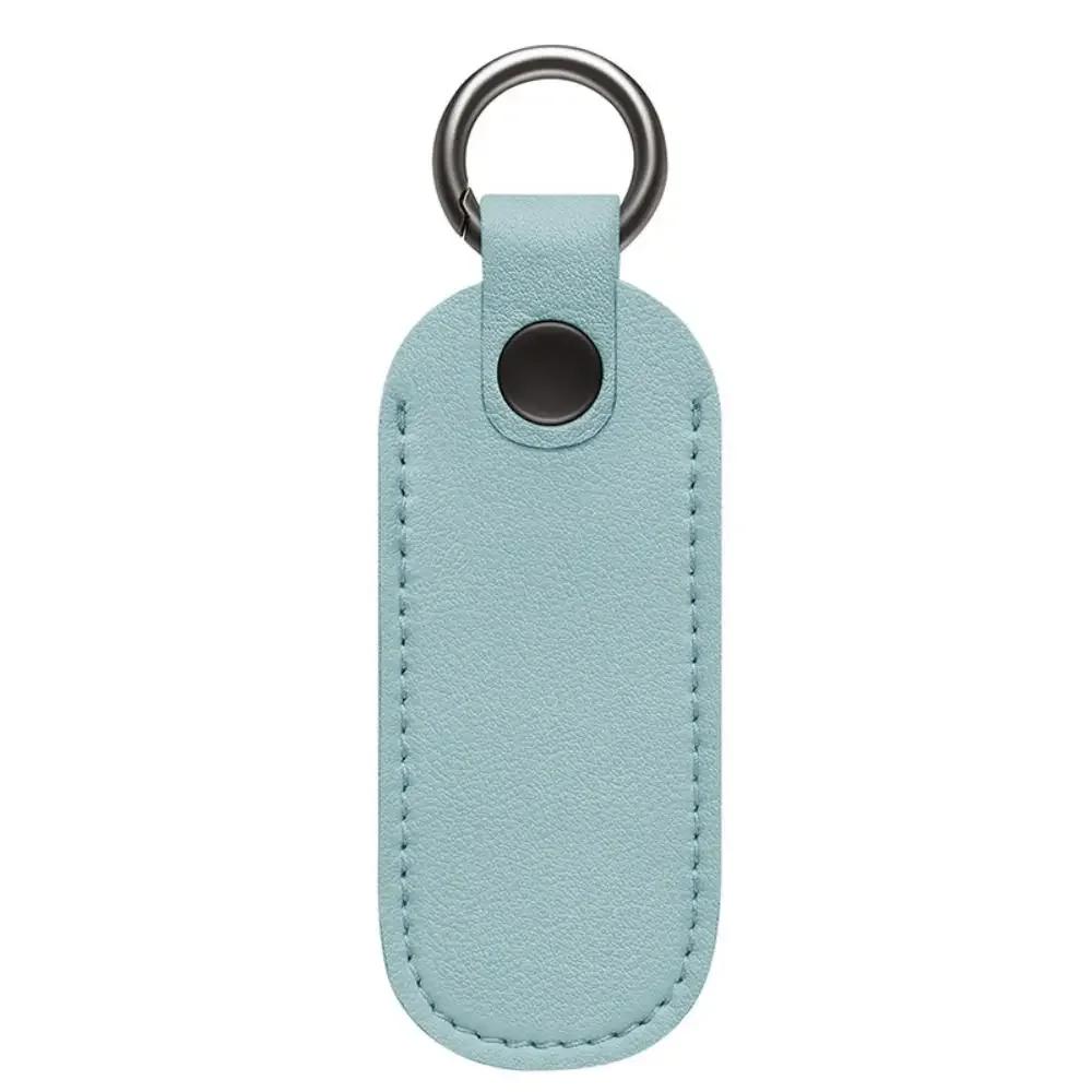 Leather U Disk Storage Bags Key Ring Holder USB Flash Drive Storage Bag Pendrive Protective Cover Memory Stick U Disk Pouch