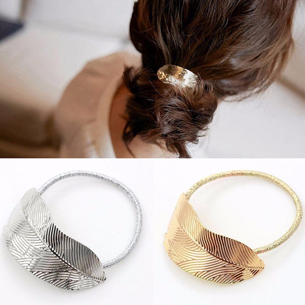 

[brisand] Fashion Women Leaf Elastic Hairband Headband Hair Accessories