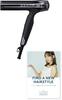 [Official Store Exclusive] ReFa BEAUTECH DRYER SMART W (Black) with Hair Styling Guidebook