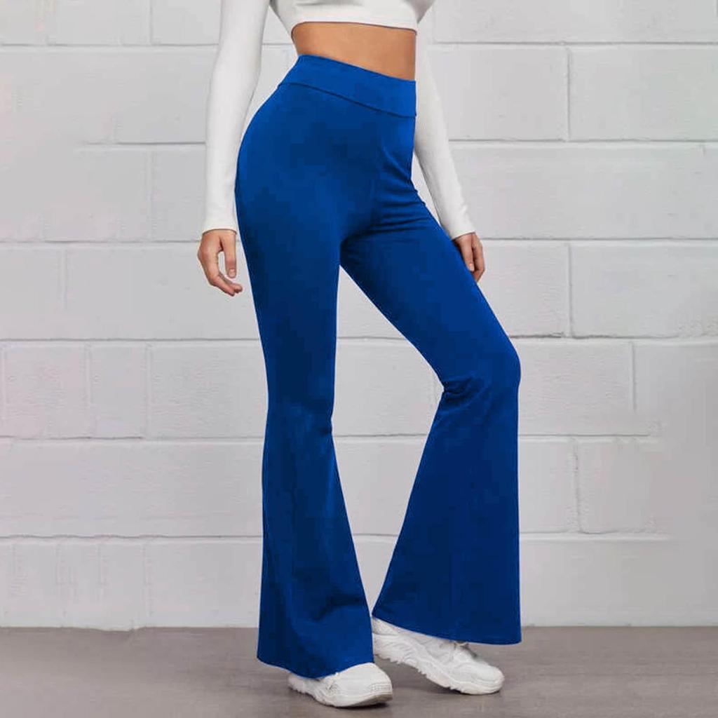 Women'S Wide-Leg Yoga Pants Women Leggings Gym Sports Tights Women High Elasticity Fitness Flared Pants Fashion Yoga Streetswear
