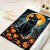 1Pc Halloween Cat Pumpkins Rug, Office Carpet Indoor Outdoor Doormat, Non-Slip Soft, Living Room, Christmas Halloween Gift. Em92810