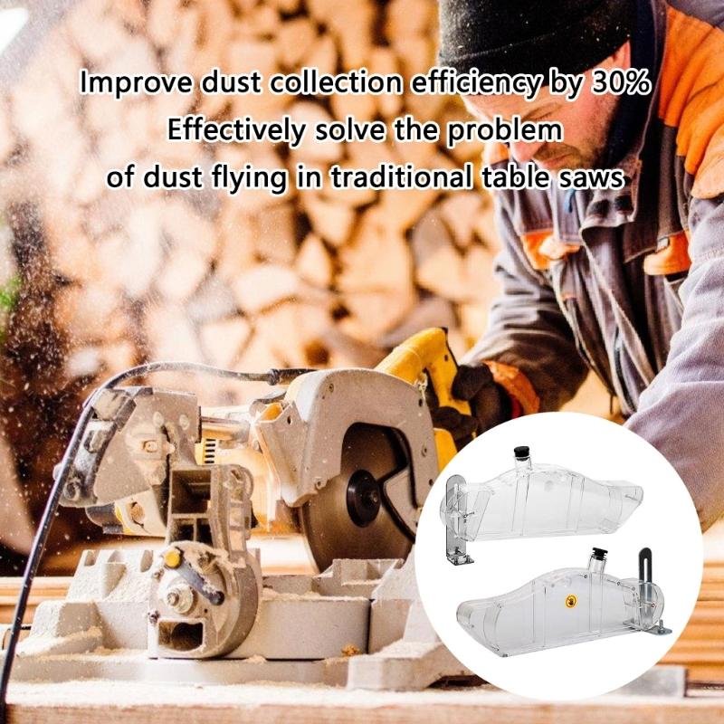 Universal Clear Blade Protectors For 7 10Inch Table Chainsaws Enhances Dust Collection System Protections Guards