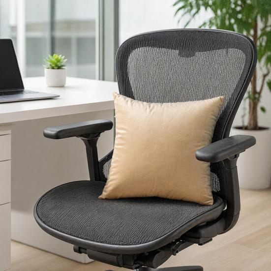 Einfarbige Samt-Kissenhülle, Weiche Plüsch-Kissenhülle, 17,7 x 17,7 Zoll Glatte Samt-Kissenbezug für Sofa, Bett, Büro, Gemütliche Wohnkultur