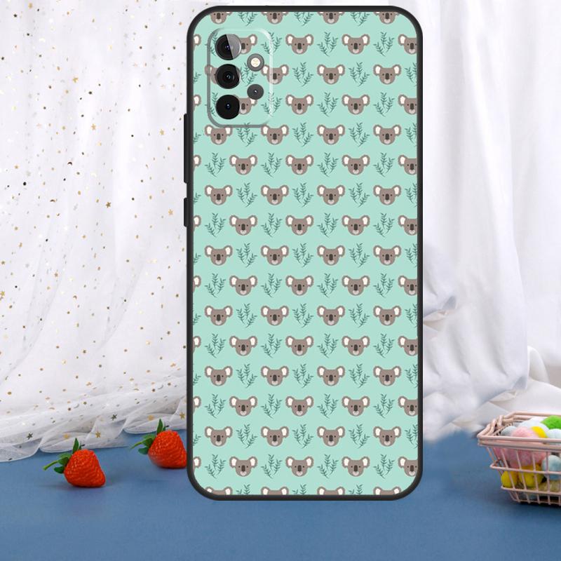 Koala and Eucalyptus For Samsung Galaxy A36 A26 A16 A05 A06 A54 A34 A14 A22 A32 A52 A55 A35 A15 A53 A13 A56 Case