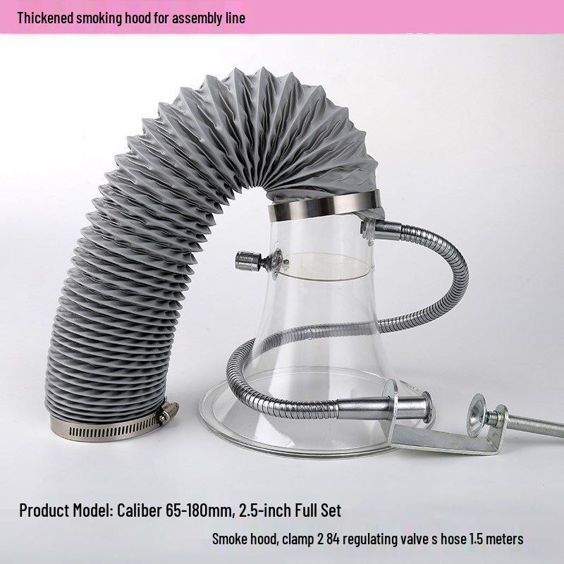 Transparent Soldering Workbench Smoke Exhaust Hood