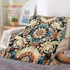 3D Neueste Nordisch Türkisch Böhmisch Keltisch Weiche Flanelldecken, Überwurfdecke Bequeme Decke für Picknick Betten Sofa Zuhause Schlafzimmer