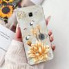 For Samsung J3 J5 J7 2016 Phone Case Back Cover Cute flower Painted TPU Cases For Samsung GalaxyJ5 2016 J510F Soft Fundas