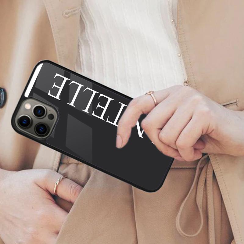 Personalised Name Initials Magnetic Phone Case For APPLE iPhone 17 Air 16 14 13 12 Pro Max 15 Plus Wireless Charge MagSafe Cover